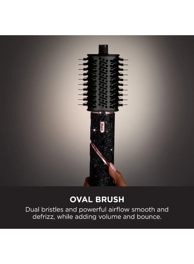 Shark FlexStyle Sparkle Limited Edition Black Diamond 5-in-1 Air Styler & Hair Dryer with Auto-Wrap Curlers, Paddle Brush, Oval Brush, Concentrator, Storage Case, HD440JBUK - Image 5